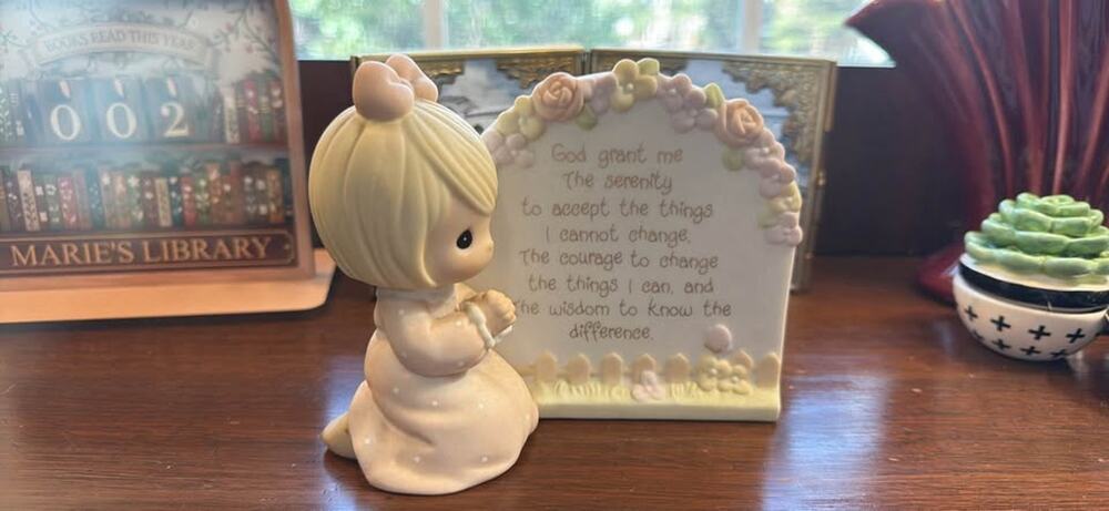Precious Moments Serenity Prayer Girl